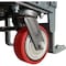 Pake Handling Tools Machinery Mover With Forks, 4000 lb. Cap, Steel Wheel, 2PK PAKFM08 - alternate 2